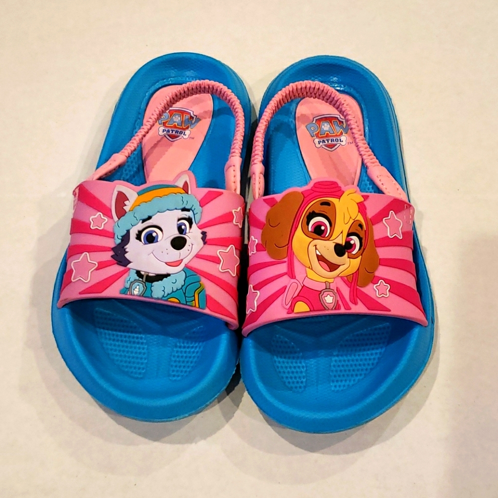 Toddler paw patrol sandals. Slightly used.